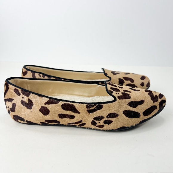 Birdies The Starling Leopard Sheerling Flats Calf Hair Cheetah Women’s size 8 - Picture 3 of 15